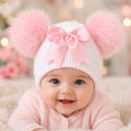 AW26 NB-12M Double Pom Pom hat