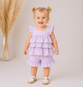 Lilac Ruffle Layered 2 piece