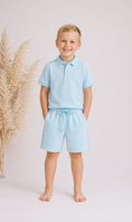 Baby Blue Shorts set