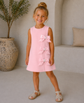 Pink bow dress