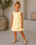 Lemon bow dress