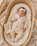 AW26 Beige Newborn Knit Set