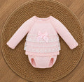 Pink knit set