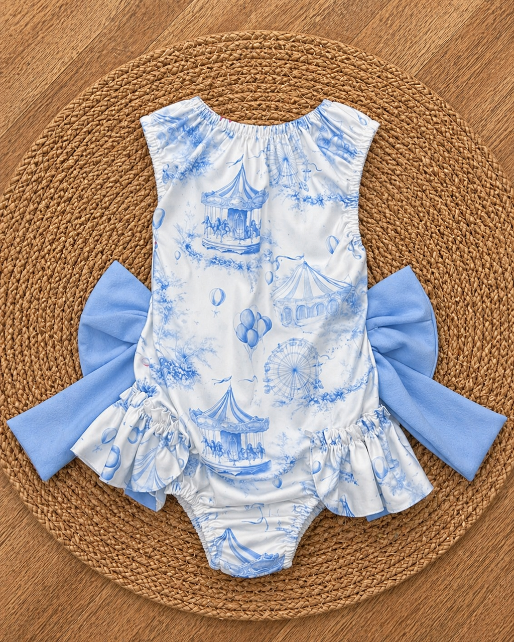 Blue Carousel Swimsuit