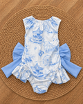 Blue Carousel Swimsuit