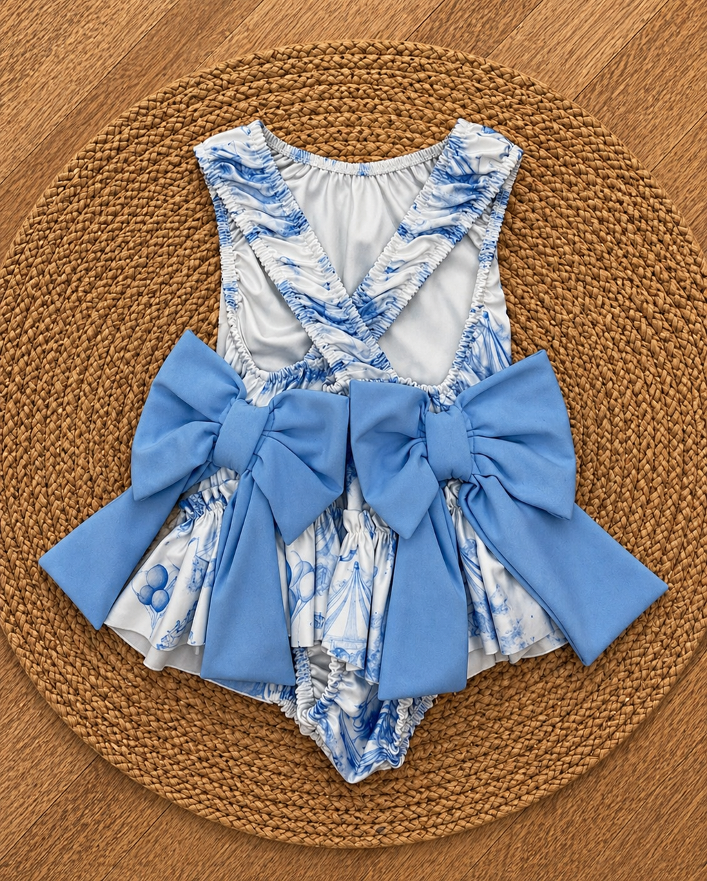 Blue Carousel Swimsuit
