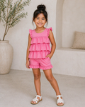 Pink Ruffle 2 piece